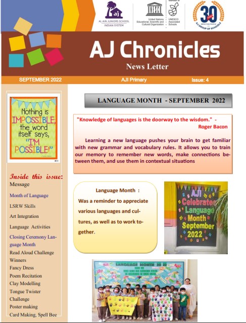 AJI primary newsletter sep22