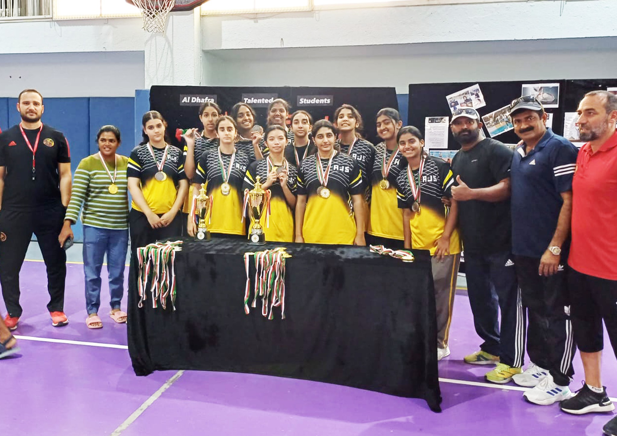 Al Dhafra Inter School Basketball and Volleyball Tournament 1