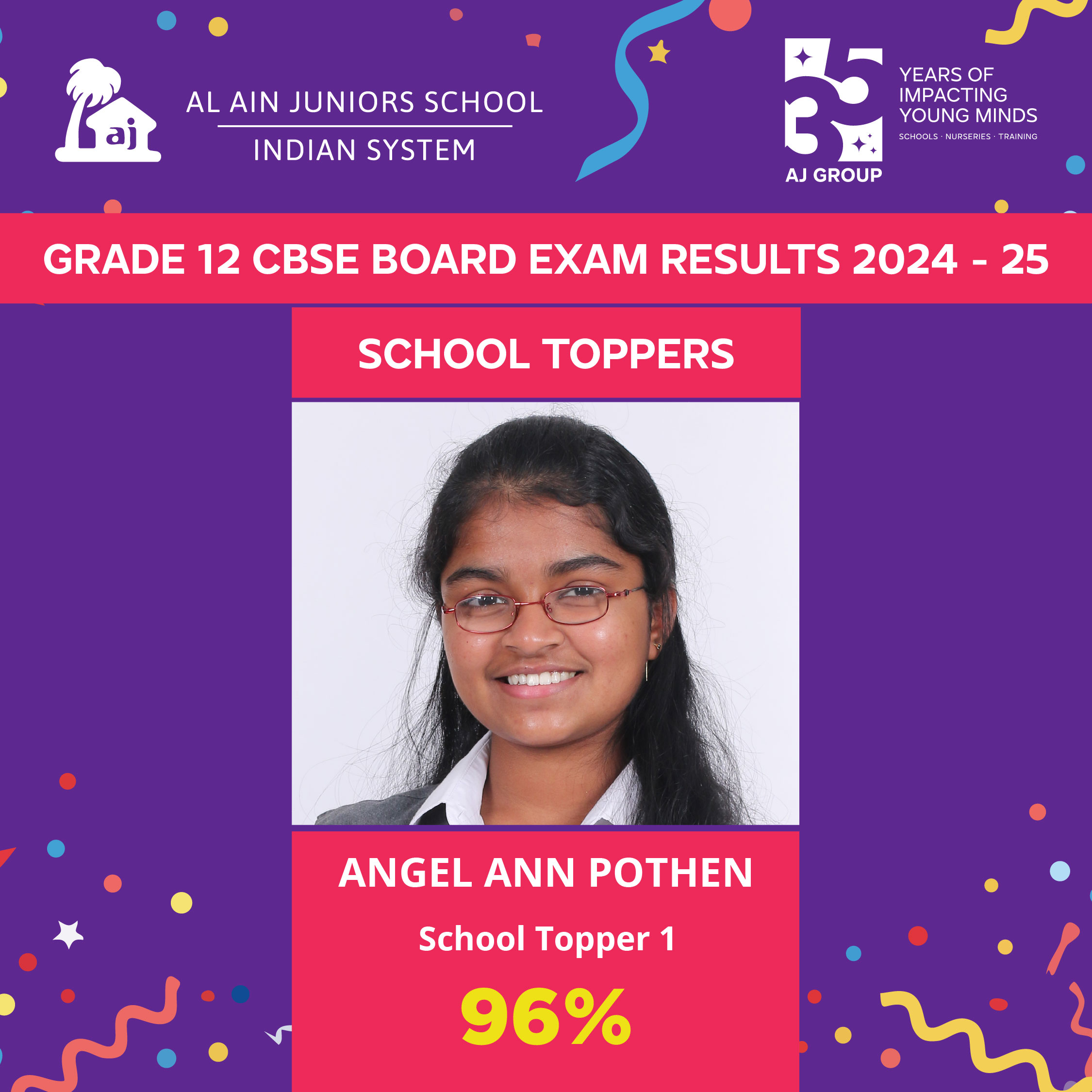AJS CBSE Results 2025 01