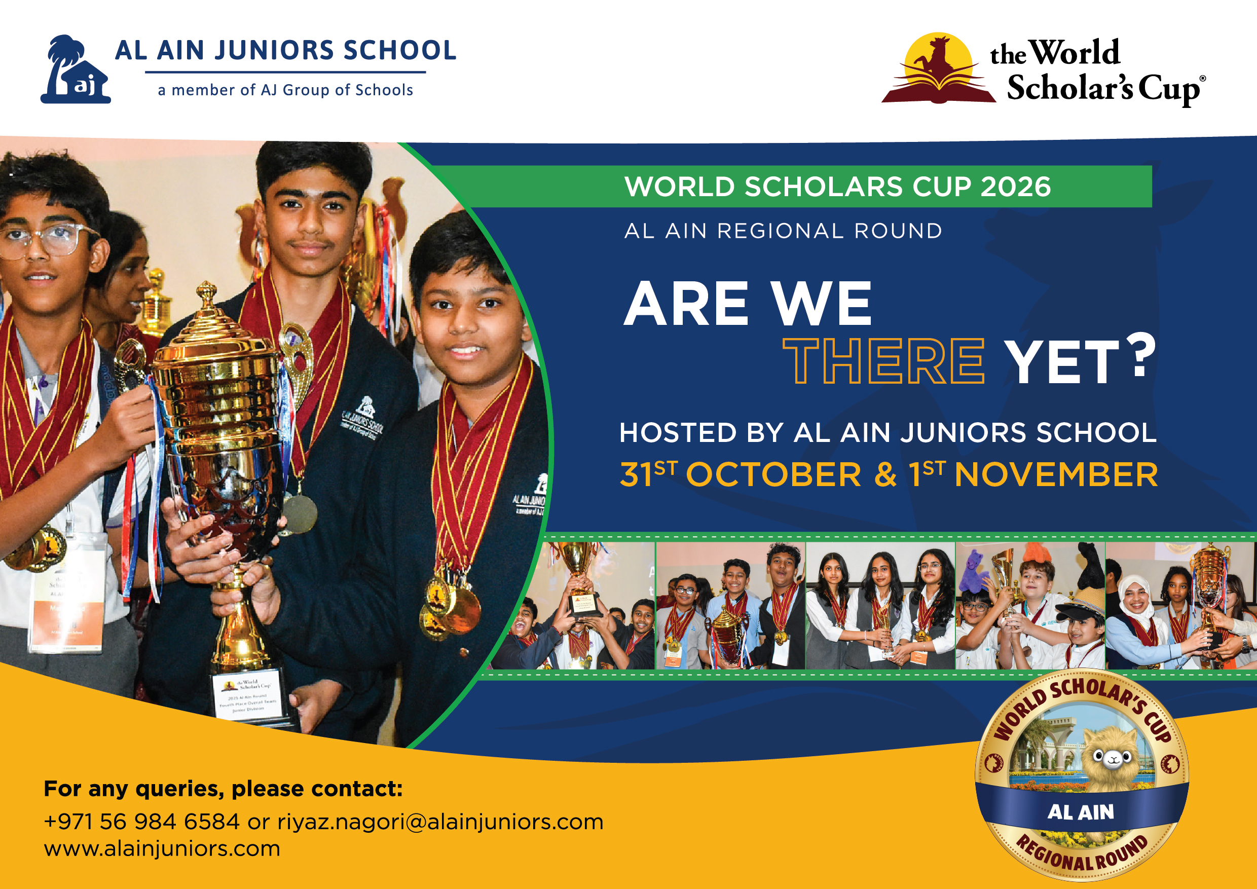 AJS World Scholars Cup 2026 Poster FINAL